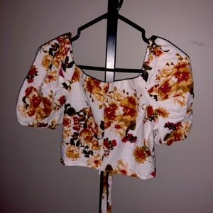 NEVER WORN cloth material top